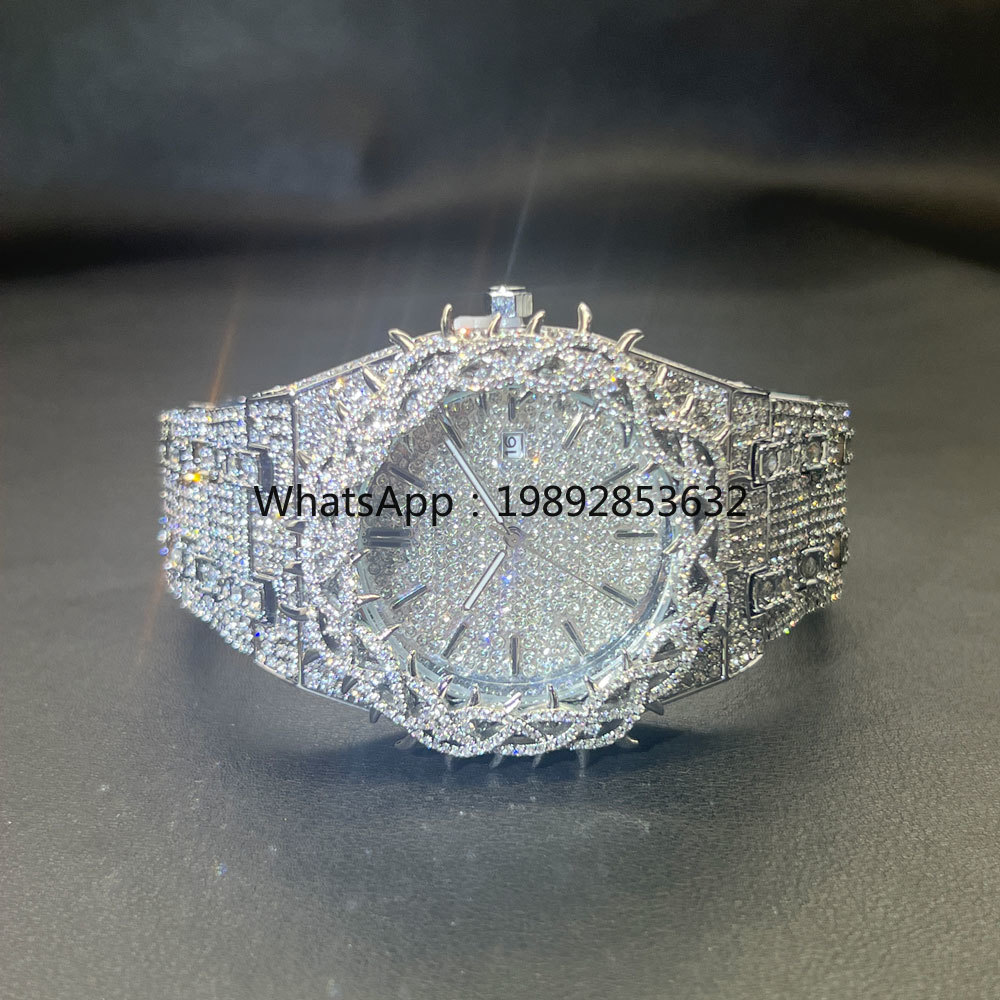 Jewelry Watches Men - MISSFOX Hot Fashion Full Diamond Watches