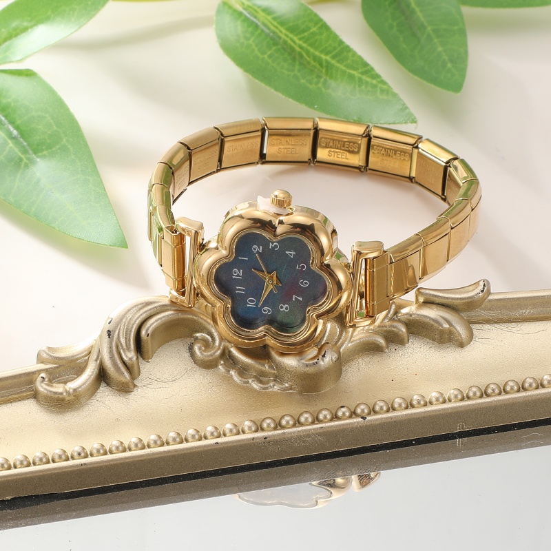 Mystery Jewelry Jar Watches - Flower Oval Shape High Quality Stainless