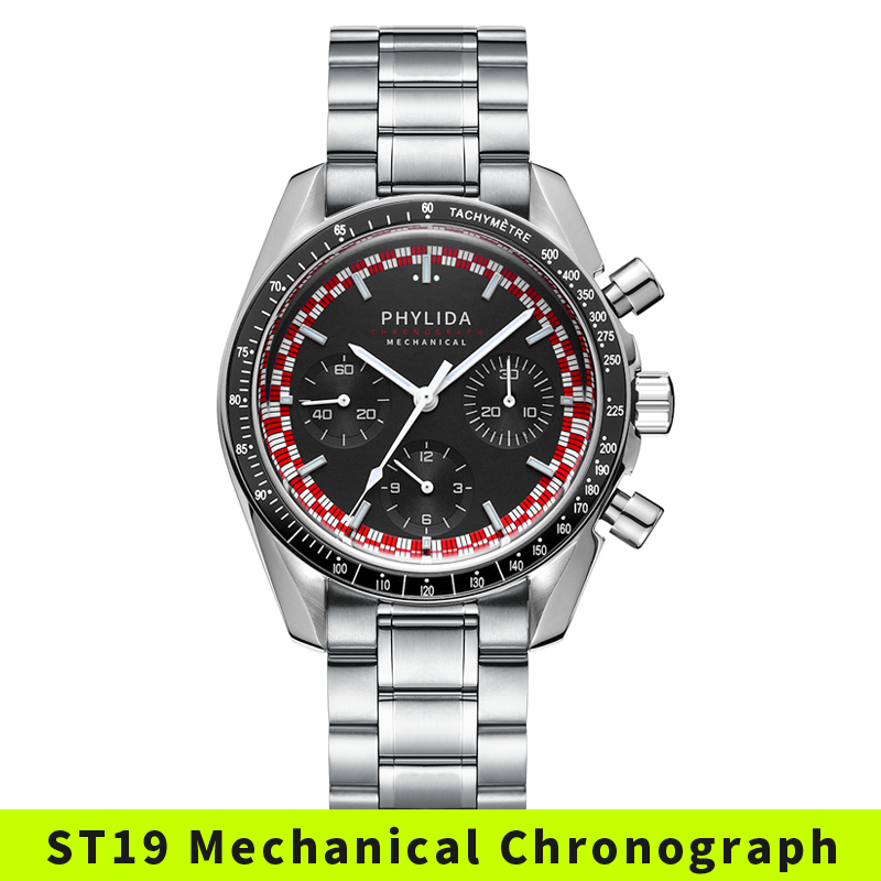 Jewelry Watch - PHYLIDA 40mm Men's Watch ST19 Mechanical