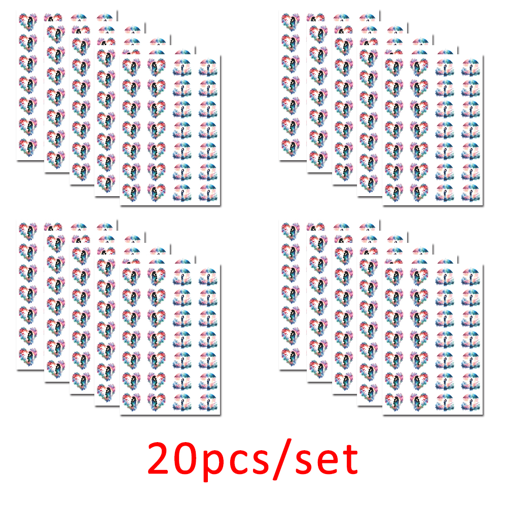 20pcs/set Heart Mother's Day P - Jewelry & Watches Review 评论和价格