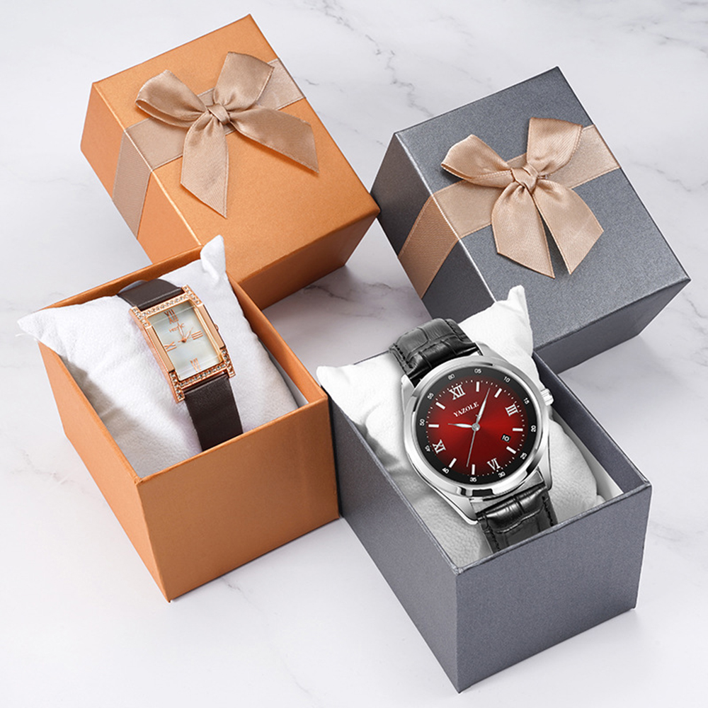 New Bowknot Watch Box with Pil - Mystery Jewelry Jar Watches 评论和价格