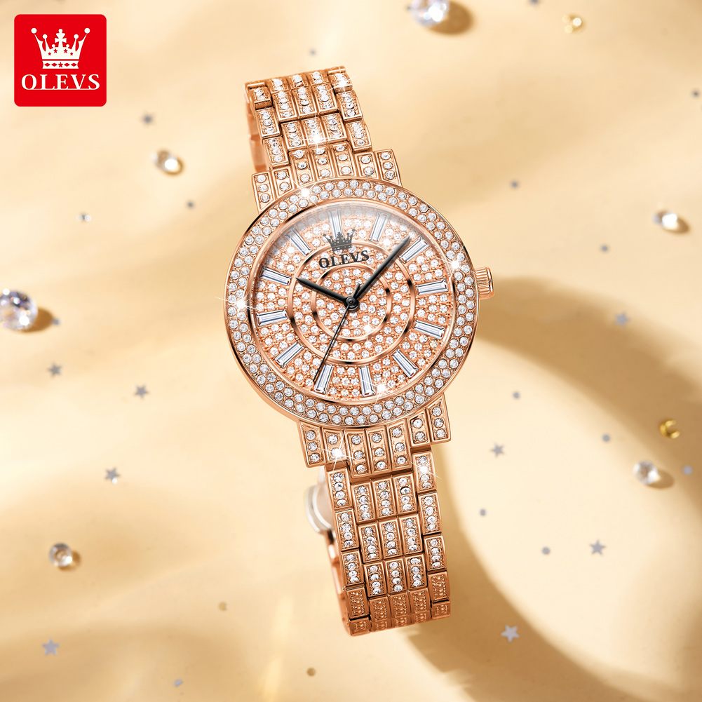 OLEVS 9904 Women Watchs Origin - Jewelry Diamond Watches 评论和价格