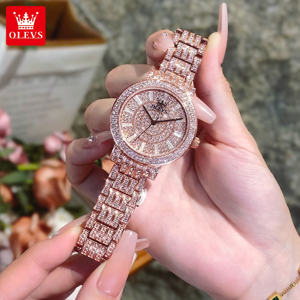 OLEVS 9904 Women Watchs Origin - Jewelry Diamond Watches 评论和价格