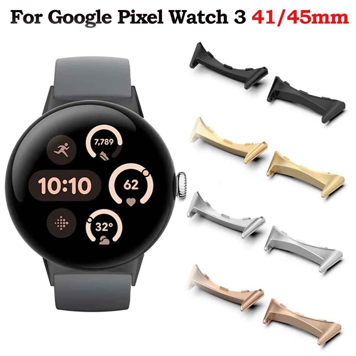 2pcs Watch Strap Connector Ada - Watch Strap Replacement 评论和价格
