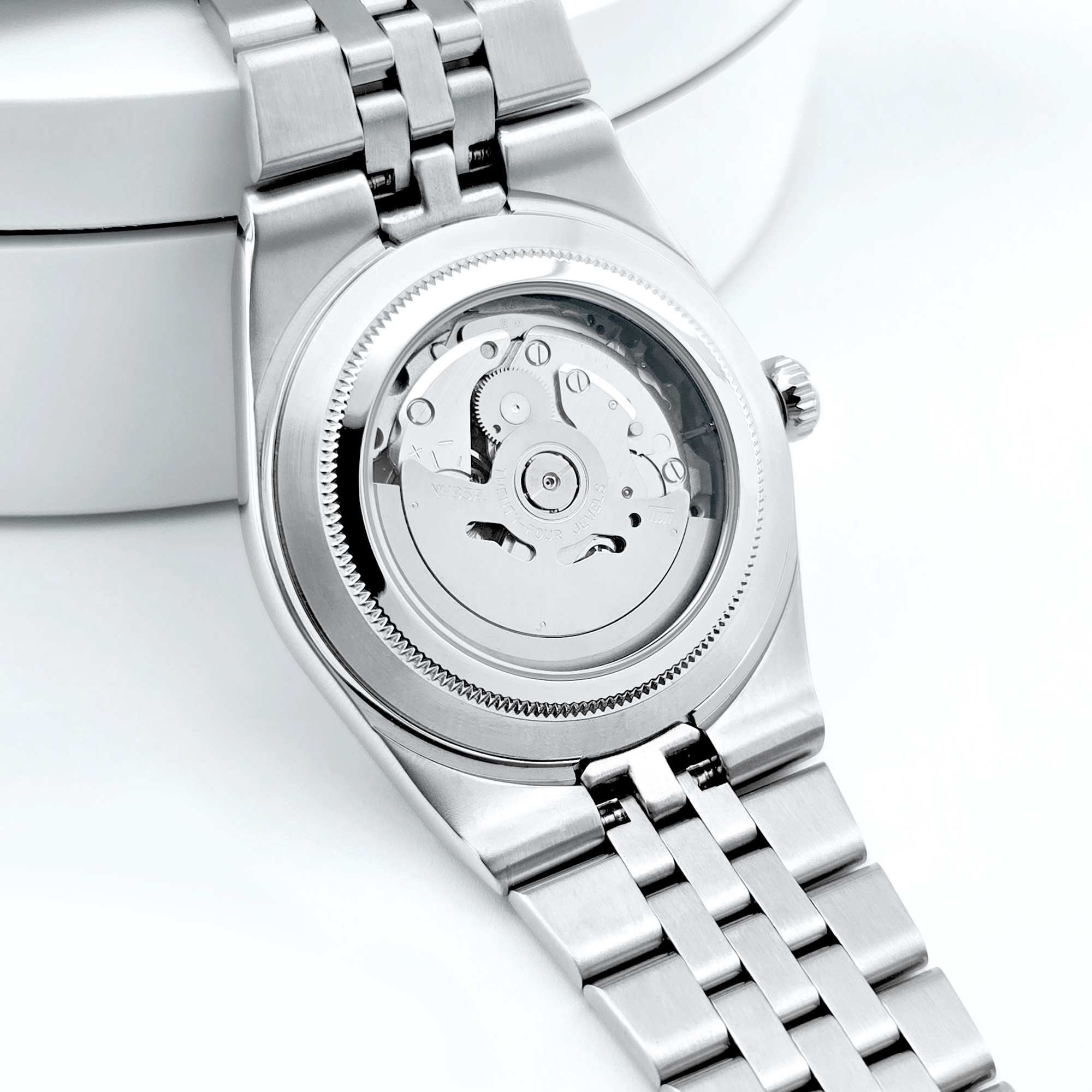CUSTOM Logo Diy 40mm NH35 Mech - Jewelry Watch 评论和价格