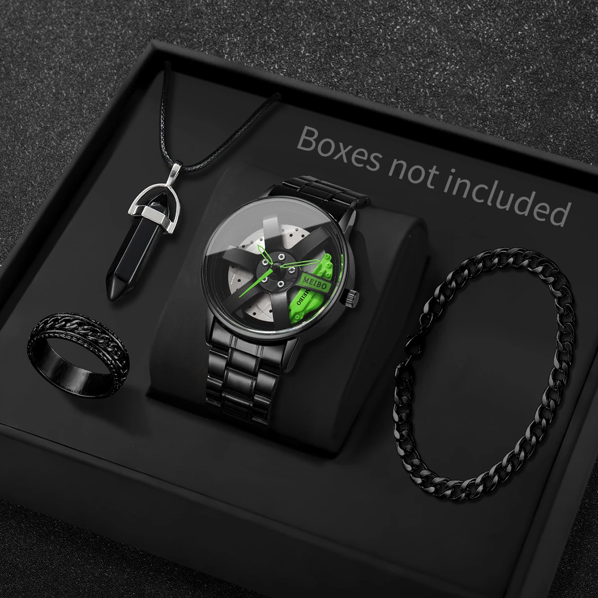 4PCS/Set Fashion 3d Car Wheel  - Jewelry Watches Men 评论和价格
