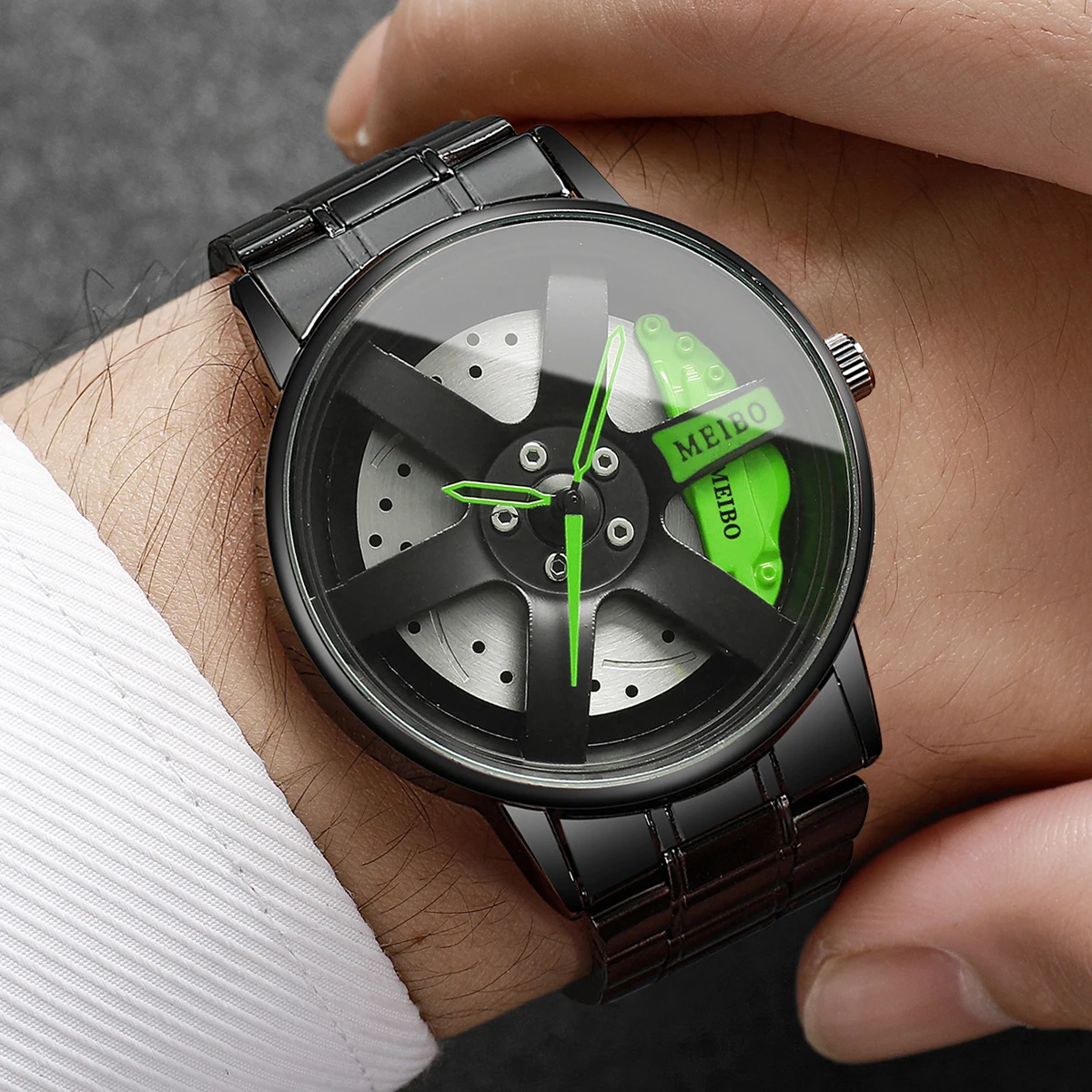 4PCS/Set Fashion 3d Car Wheel  - Jewelry Watches Men 评论和价格
