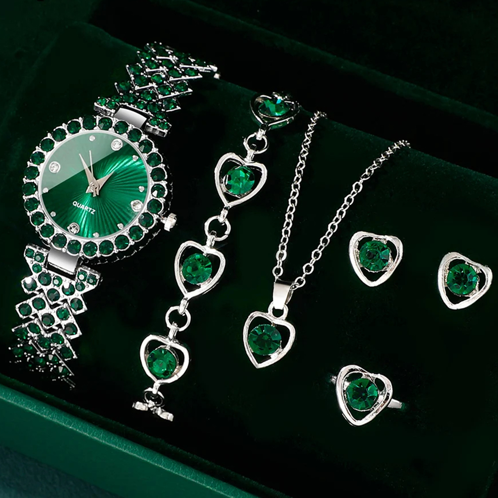 Women Fashion Watches Heart Rh - Mystery Jewelry Jar Watches 评论和价格