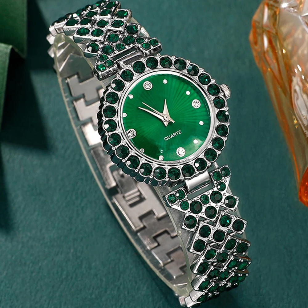 Women Fashion Watches Heart Rh - Mystery Jewelry Jar Watches 评论和价格