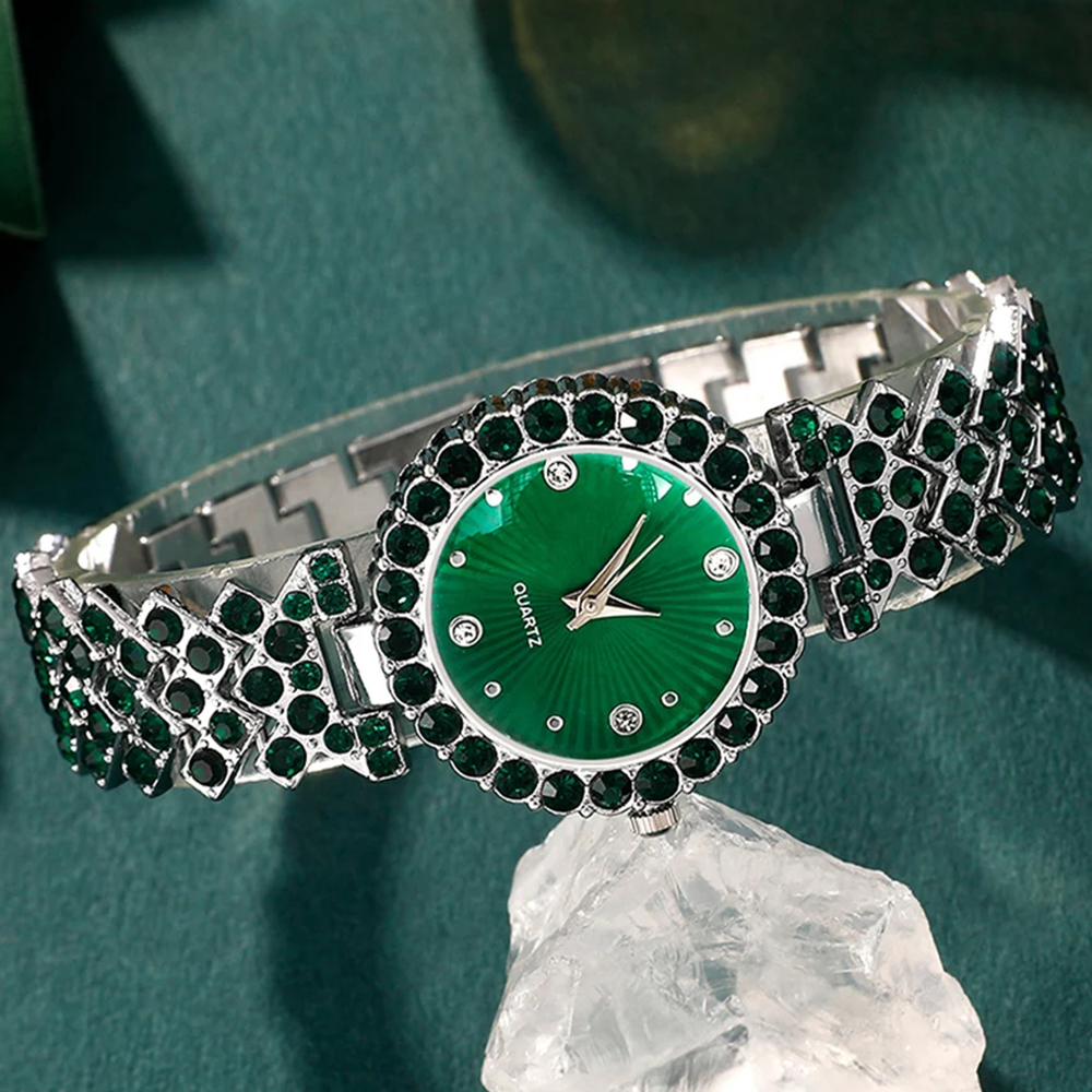 Women Fashion Watches Heart Rh - Mystery Jewelry Jar Watches 评论和价格
