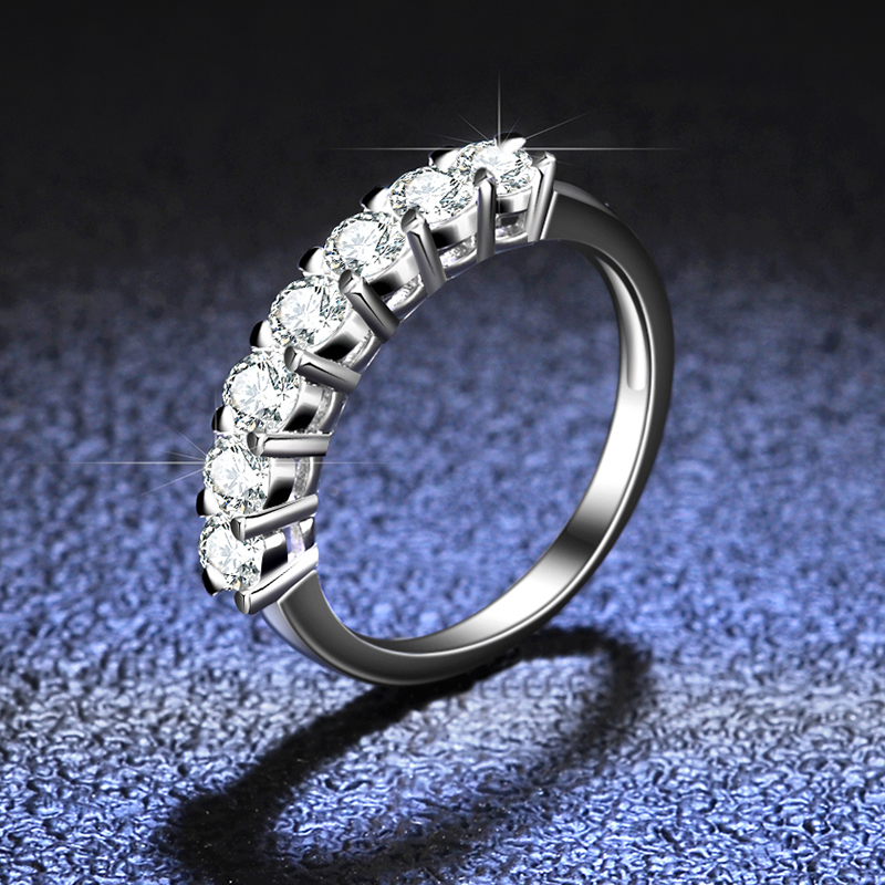 YHAMNI GRA 0.7CT All Moissanit - Moissanite Ring 评论和价格
