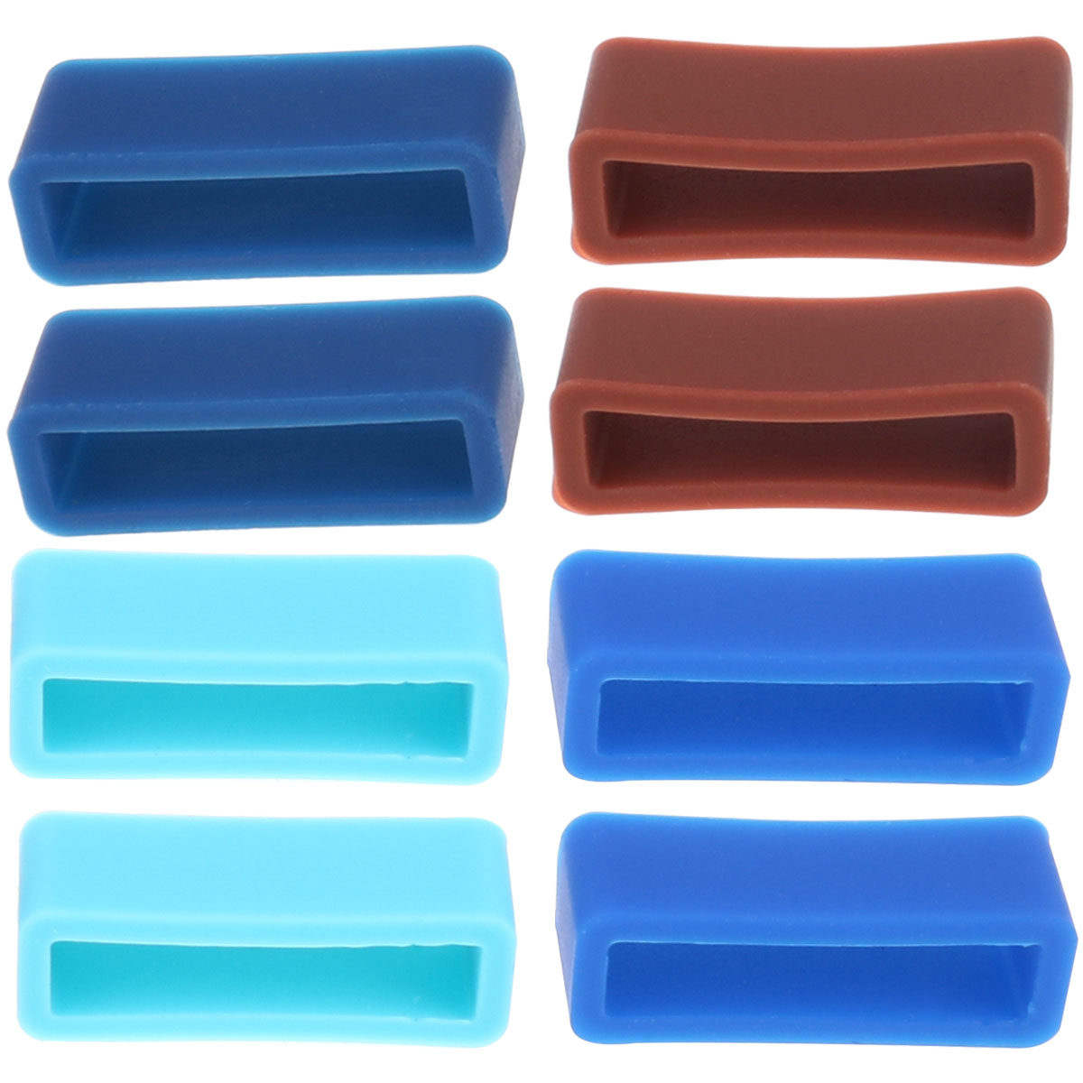 8Pcs Silicone Watchband Ring M - Watch Strap Replacement 评论和价格