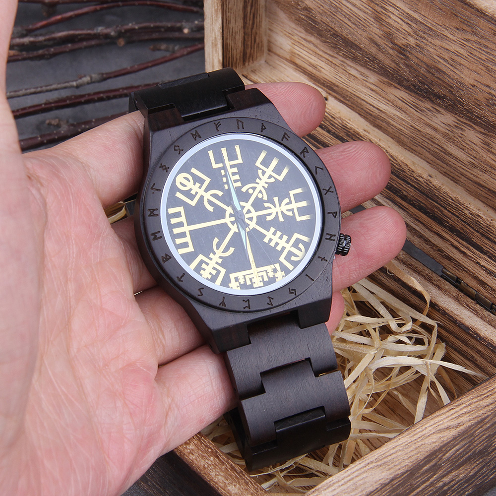 Handmade  Wooden Watches Man W - Jewelry Watches Men 评论和价格