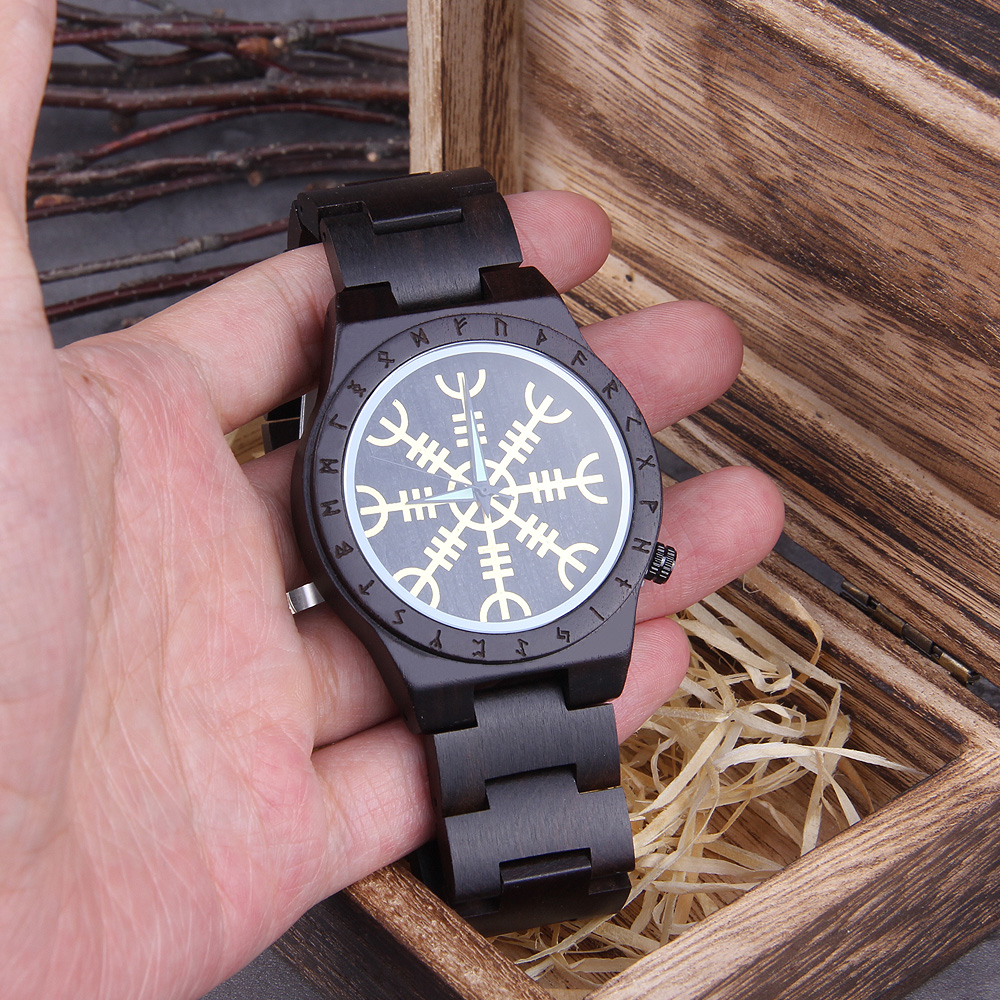 Handmade  Wooden Watches Man W - Jewelry Watches Men 评论和价格
