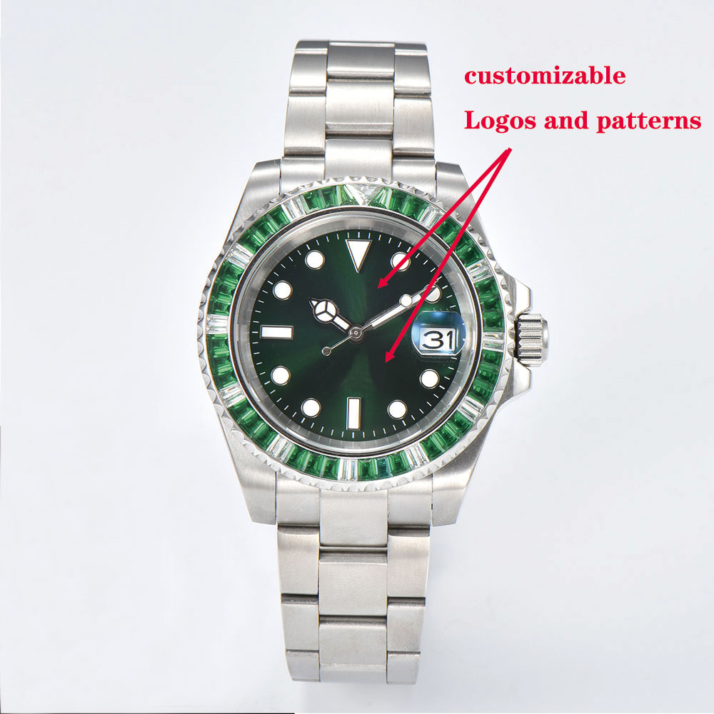 40mm luxury diving Men's watch - Watch Strap Replacement 评论和价格