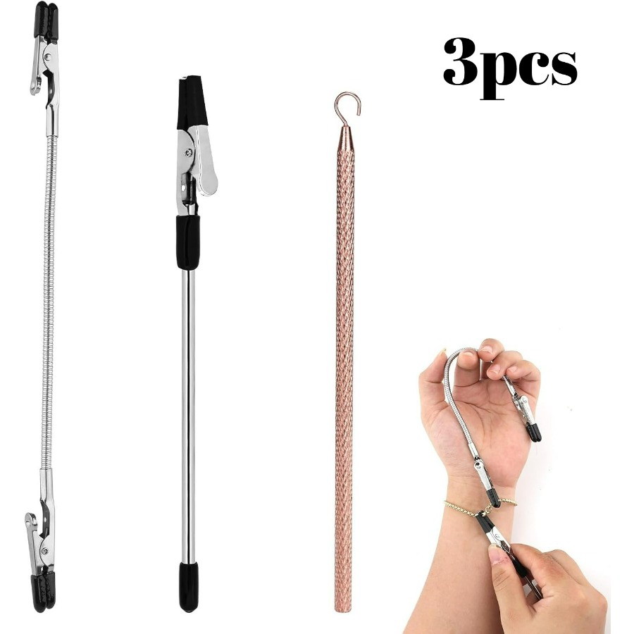 3PCS Bracelet Helper Tool Set, - Mystery Jewelry Jar Watches 评论和价格