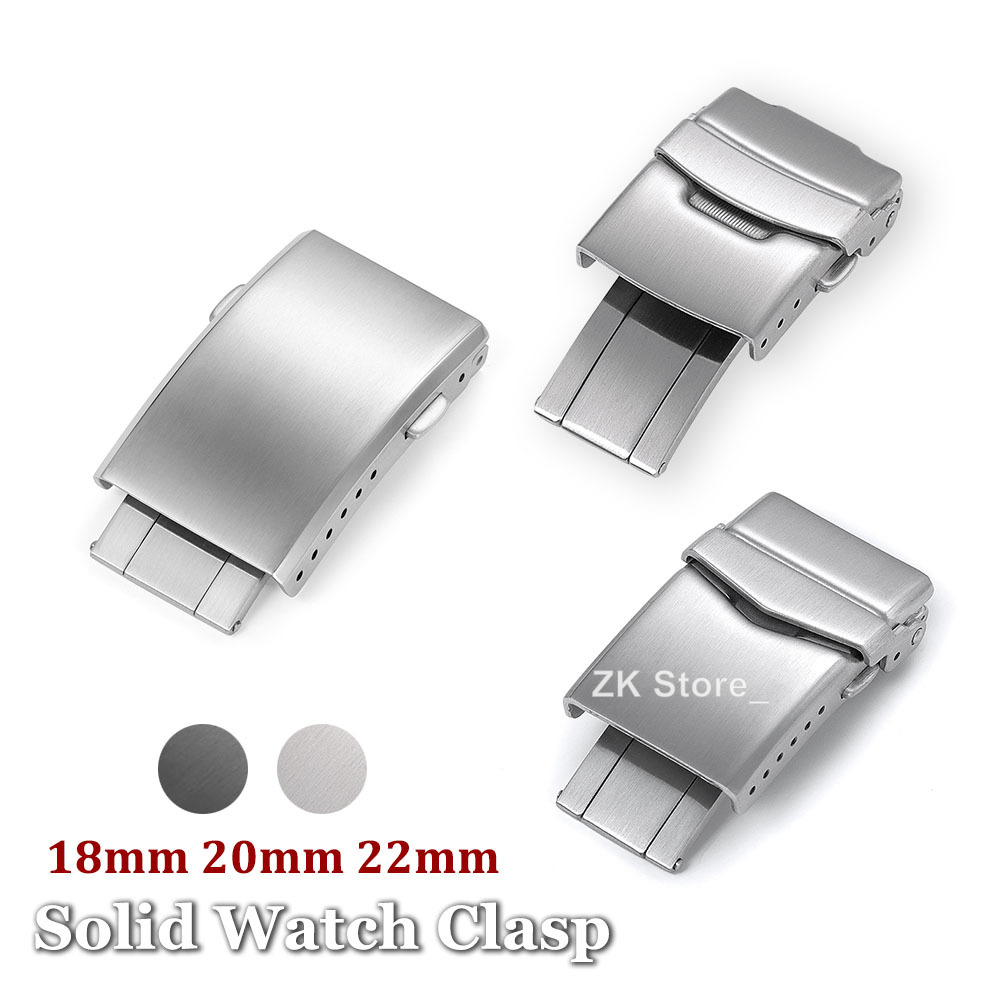 18mm 20mm 22mm Watch Clasp Fol - Watch Strap Replacement 评论和价格