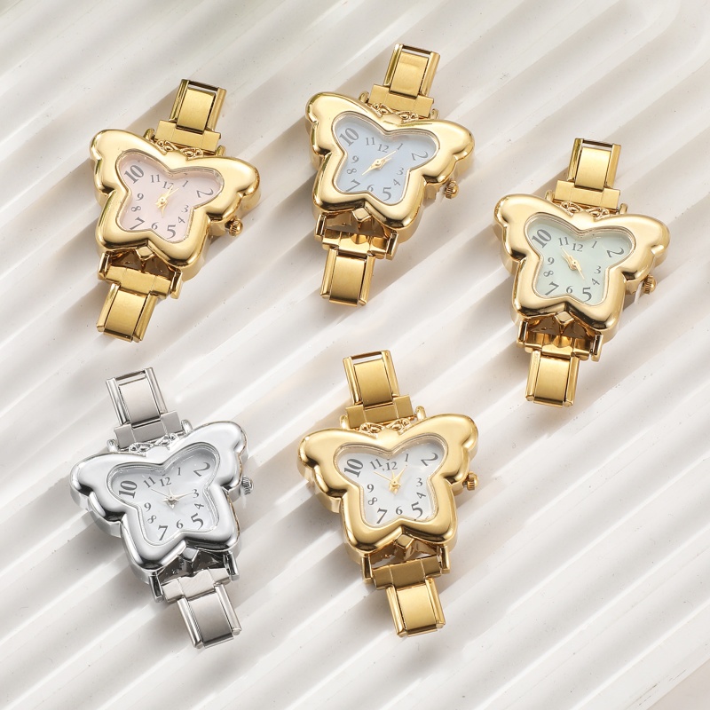 New Gold Color Pretty Butterfl - Mystery Jewelry Jar Watches 评论和价格