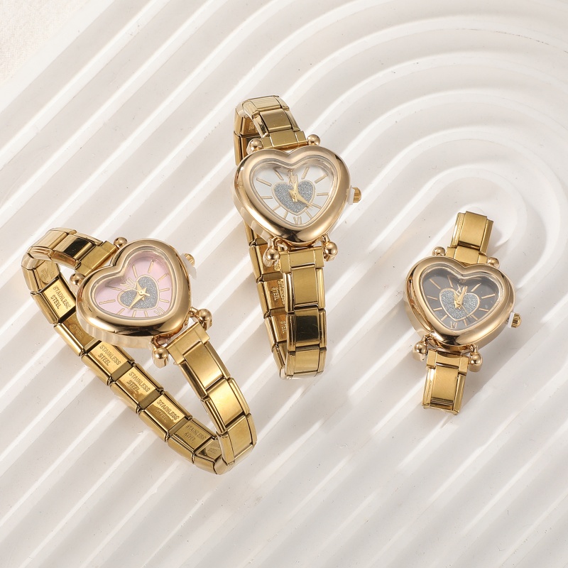 New Gold Color Pretty Butterfl - Mystery Jewelry Jar Watches 评论和价格