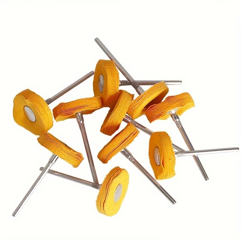 8Pcs 3mm Yellow Polishing Clot - Jewelry Watch 评论和价格