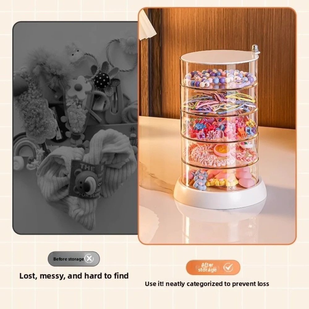 360 Rotating Clear Hair Access - Jewelry & Watches Review 评论和价格