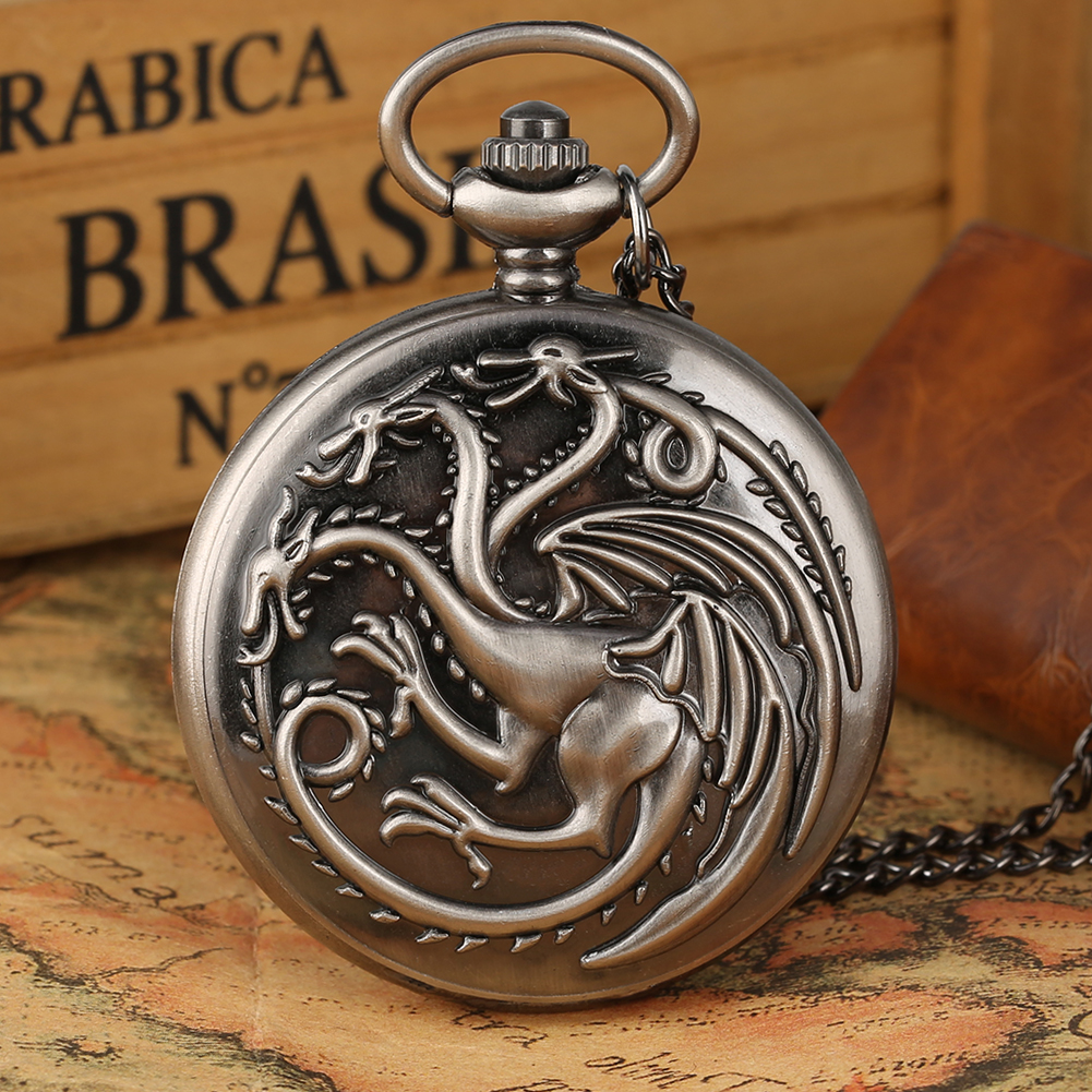 Retro Gray Three-headed Fire D - Vintage Jewelry Watches Women 评论和价格