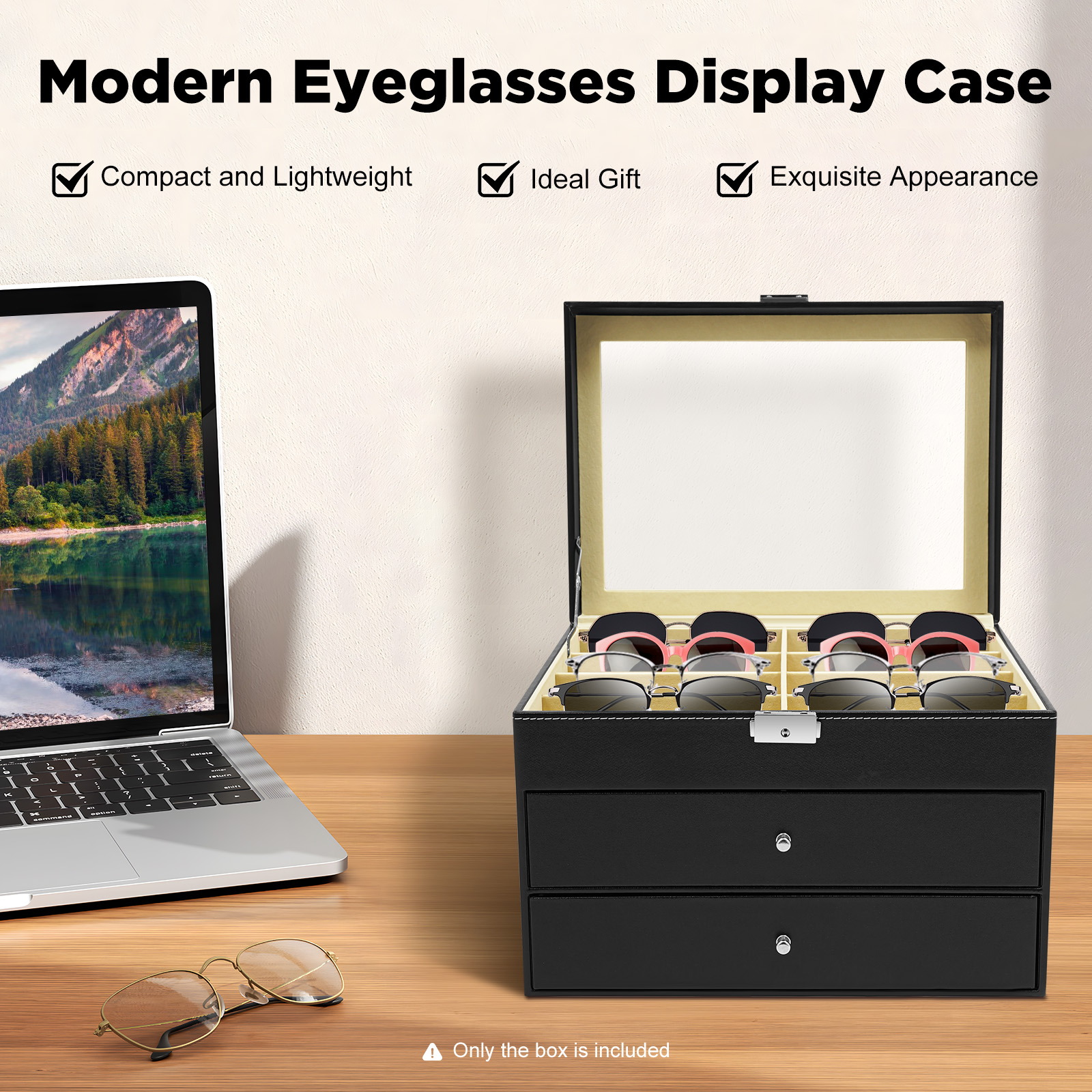 Eyeglasses Display Case 24 Com - Jewelry Eyewear Watches & Accessories 评论和价格