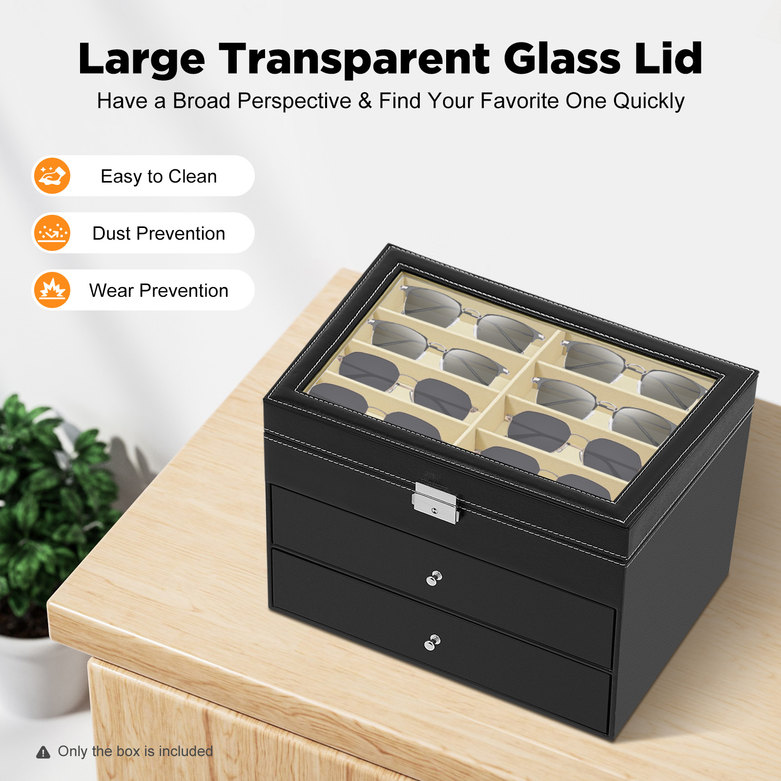 Eyeglasses Display Case 24 Com - Jewelry Eyewear Watches & Accessories 评论和价格