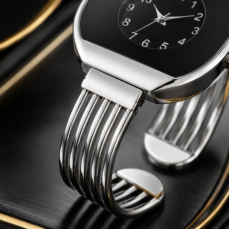 Vintage Style Hollow Open Bang - Vintage Jewelry Watches Women 评论和价格