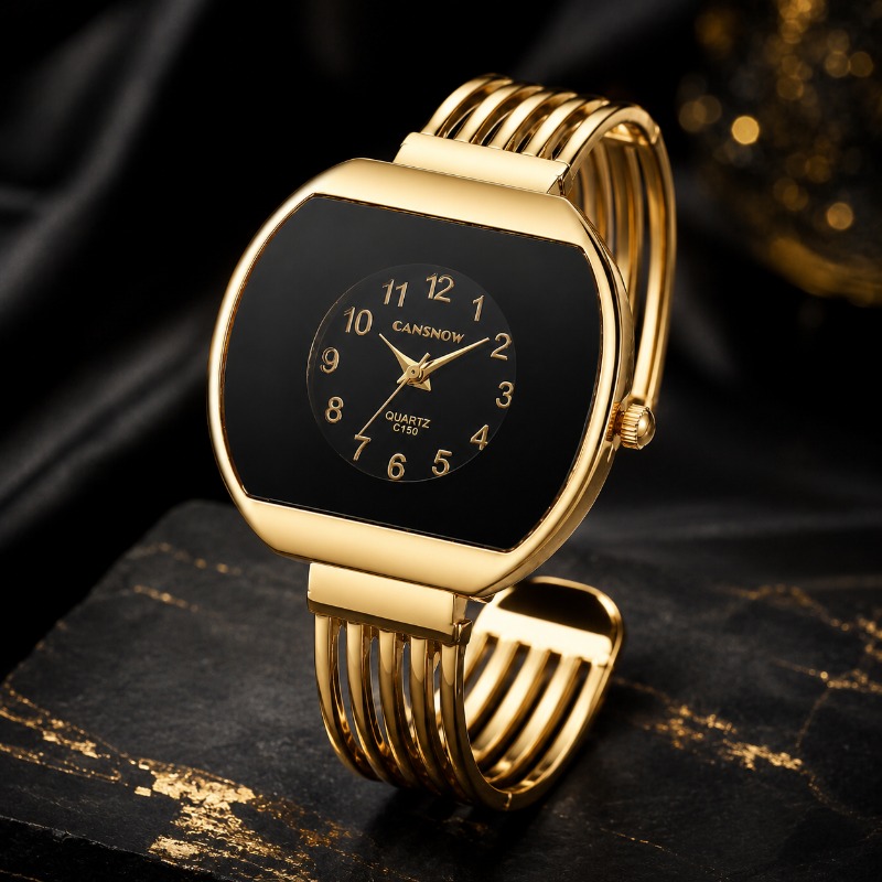 Vintage Style Hollow Open Bang - Vintage Jewelry Watches Women 评论和价格