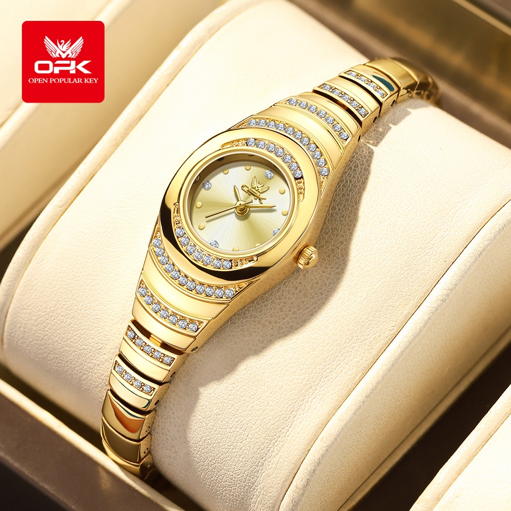 OPK 6069 Simple Fashion Origin - Jewelry Diamond Watches 评论和价格