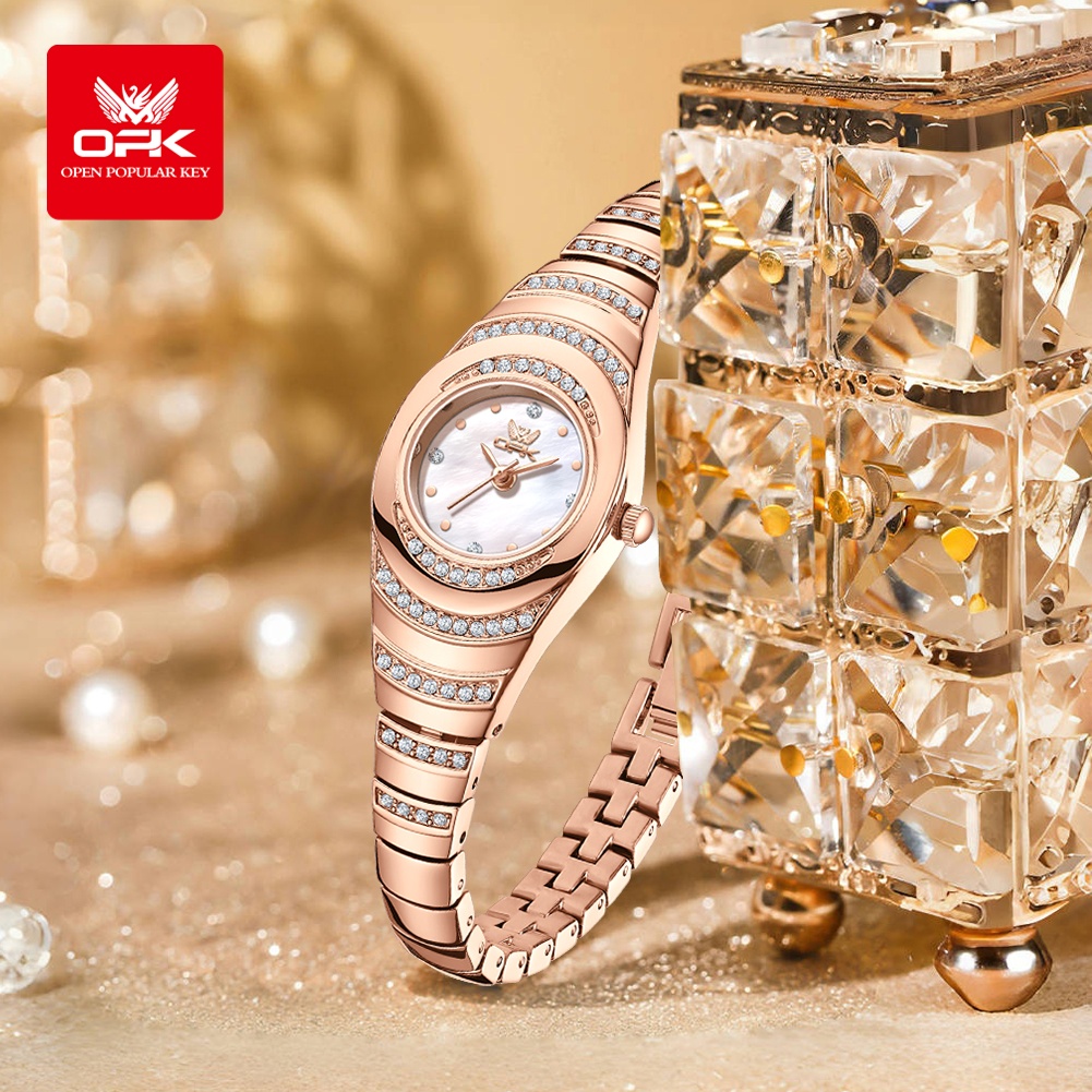 OPK 6069 Simple Fashion Origin - Jewelry Diamond Watches 评论和价格