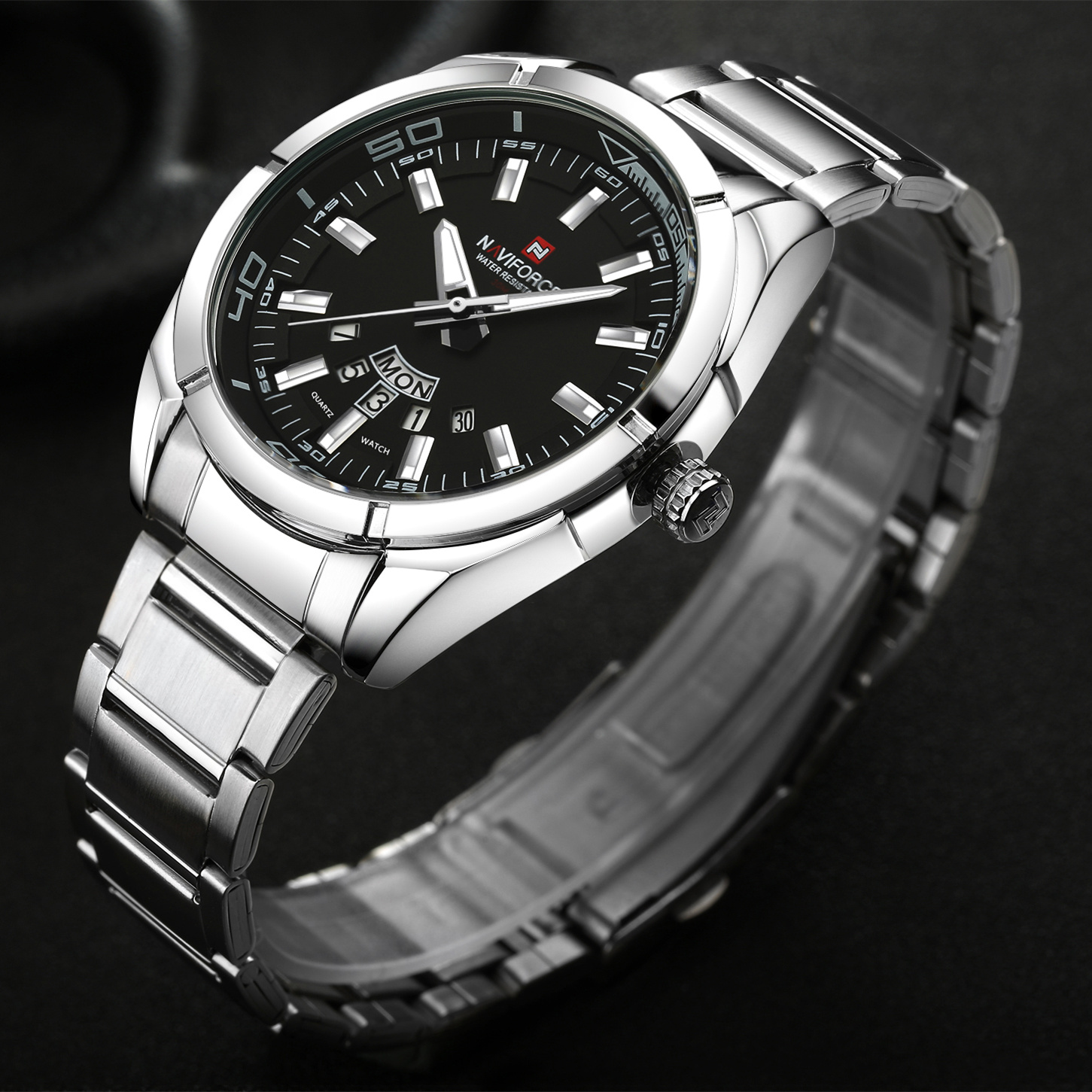NAVIFORCE Brand Men Watches Bu - Jewelry Watches Men 评论和价格
