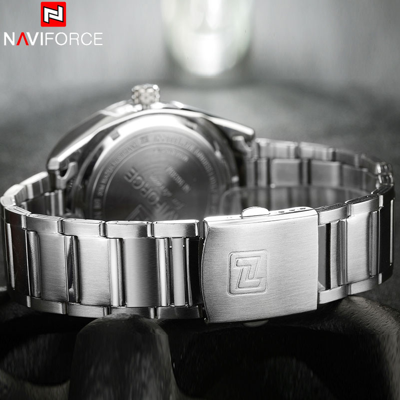 NAVIFORCE Brand Men Watches Bu - Jewelry Watches Men 评论和价格