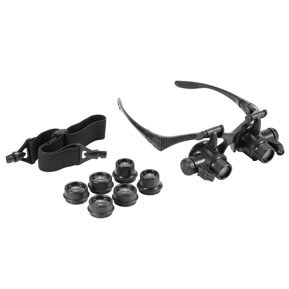 Headband Magnifier Head Loupe  - Jewelry Eyewear Watches & Accessories 评论和价格