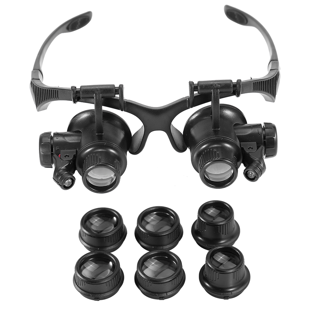 Headband Magnifier Head Loupe  - Jewelry Eyewear Watches & Accessories 评论和价格