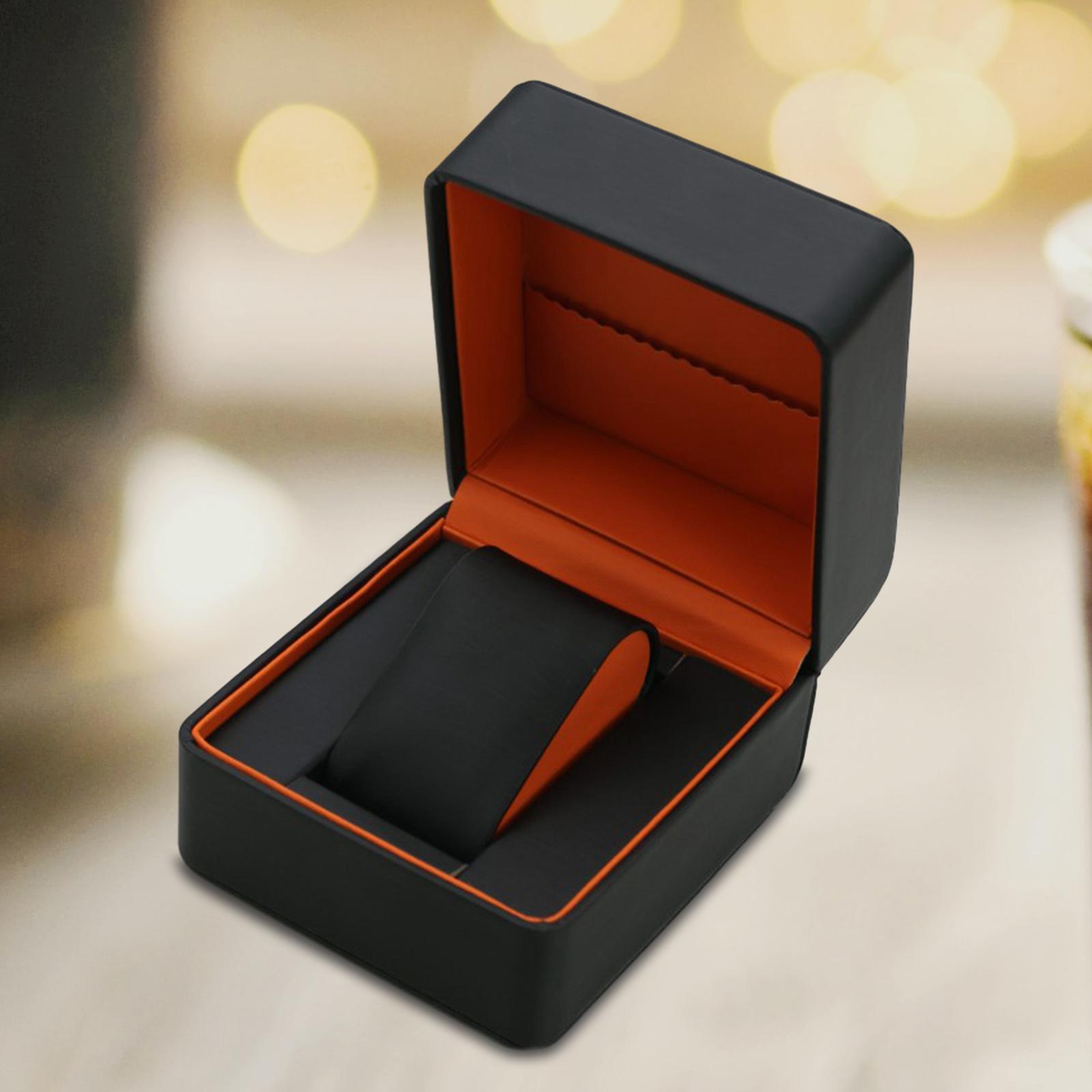 Single Watch Storage Box Porta - Jewelry Watches Men 评论和价格