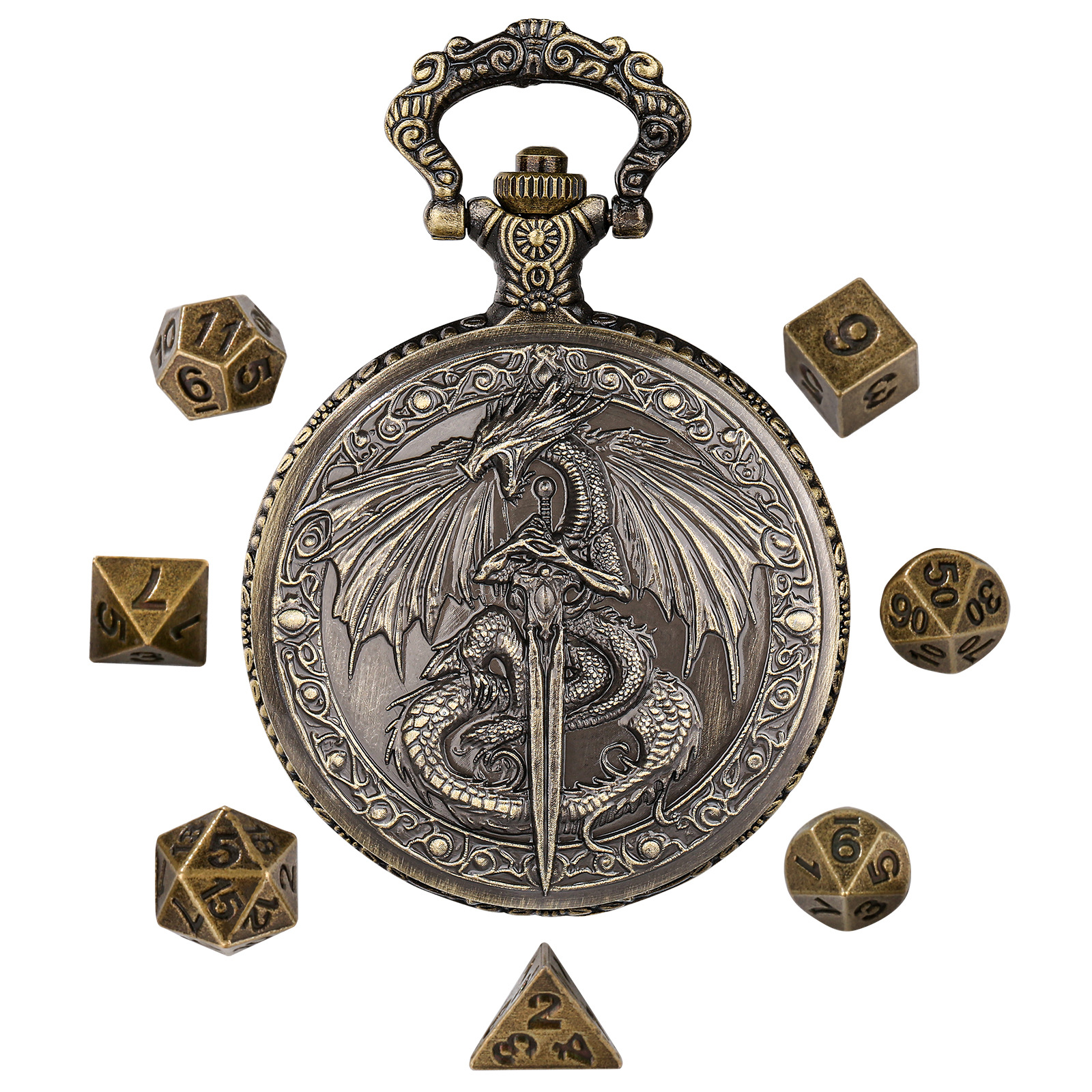 Retro Three Flying Dragon Hold - Jewelry Box That Holds Watches 评论和价格