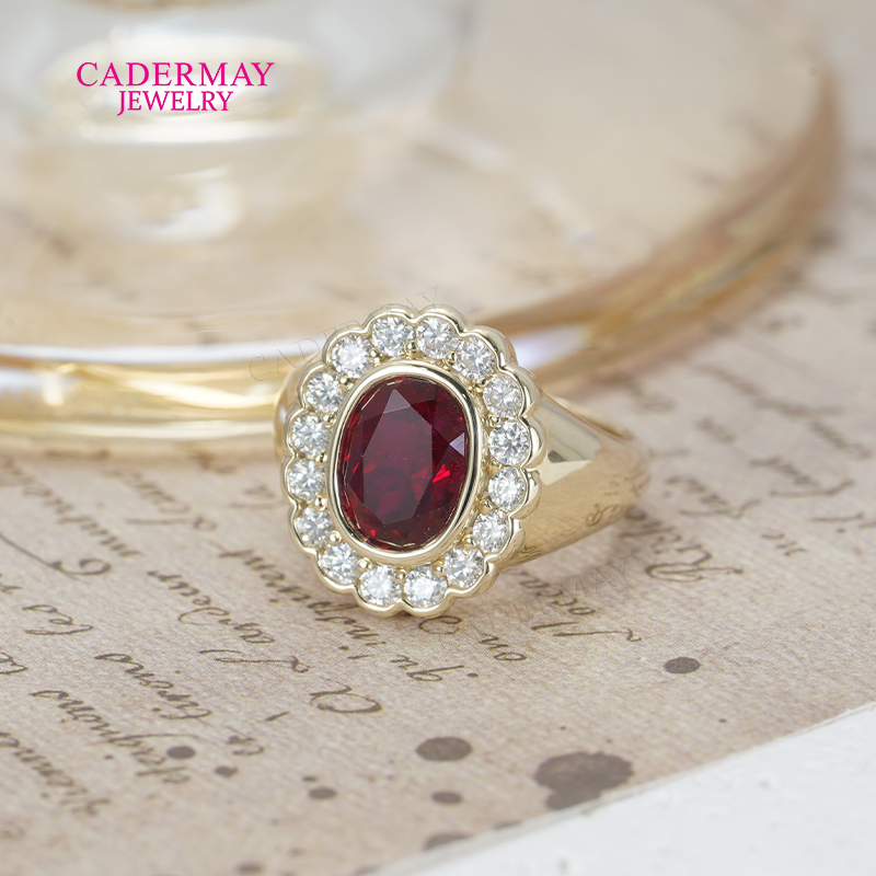 Customized 10K gold 6x8mm Oval - Moissanite Ring 评论和价格