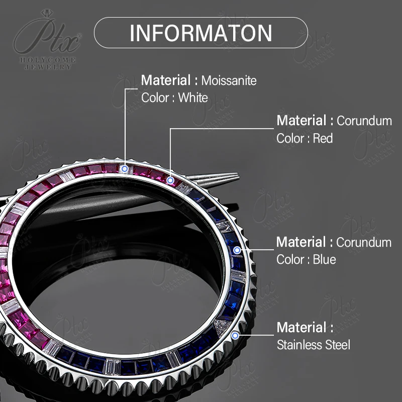 Fit 40.30mm Luxury Watch Bezel - Jewelry Watches Men 评论和价格