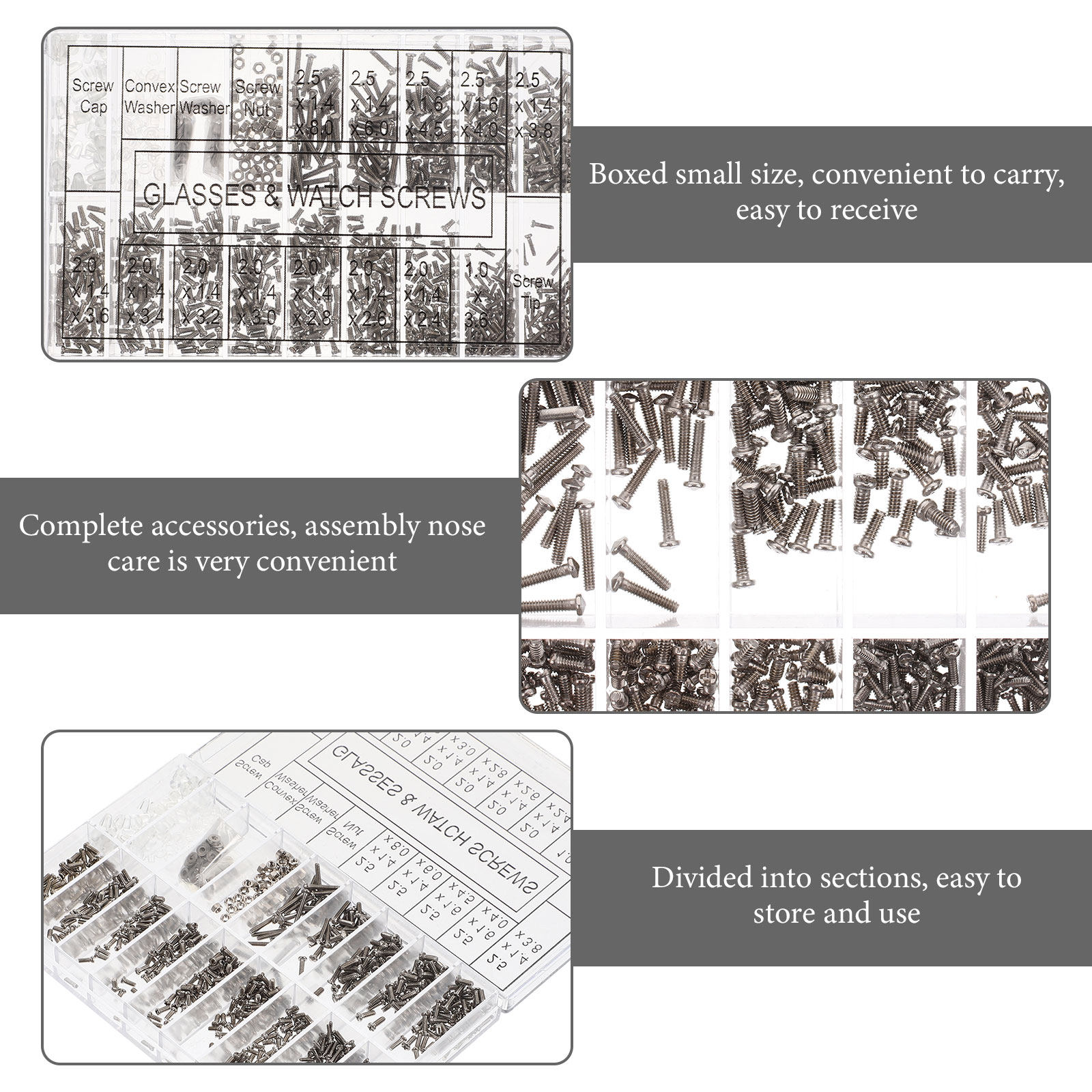 1Set Eyeglasses Repair Set Inc - Jewelry Eyewear Watches & Accessories 评论和价格