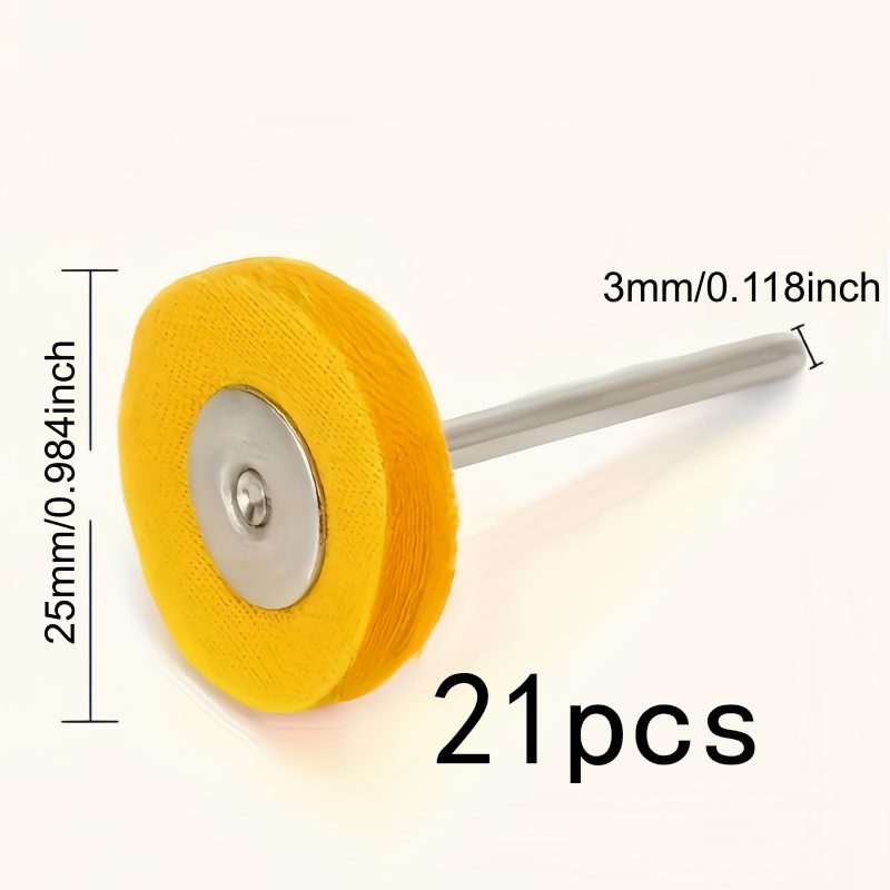 21Pcs 3mm Yellow Polishing Clo - Jewelry Watch 评论和价格