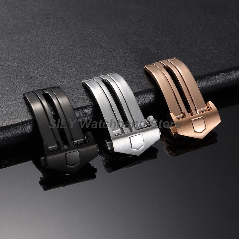 18mm 20mm Stainless Steel Fold - Watch Strap Replacement 评论和价格