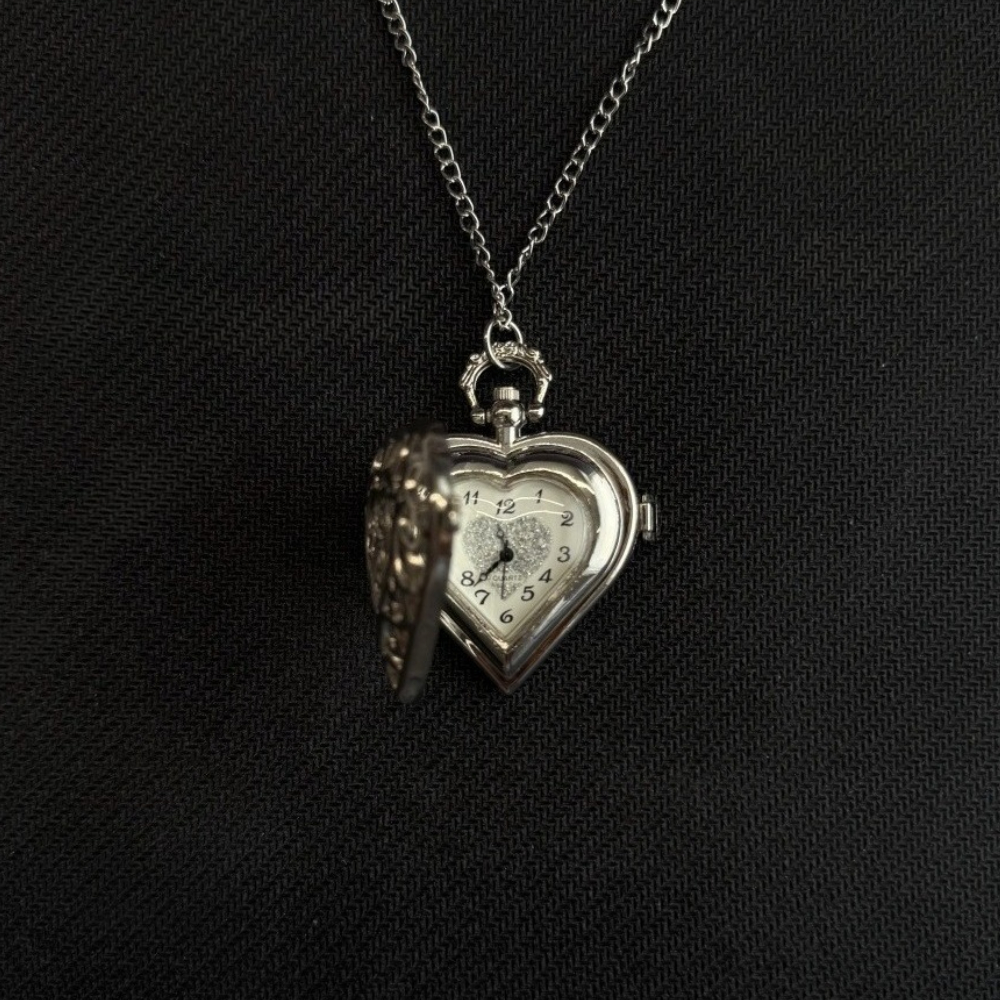 Original Hollow Heart Pocket W - Vintage Jewelry Watches Women 评论和价格