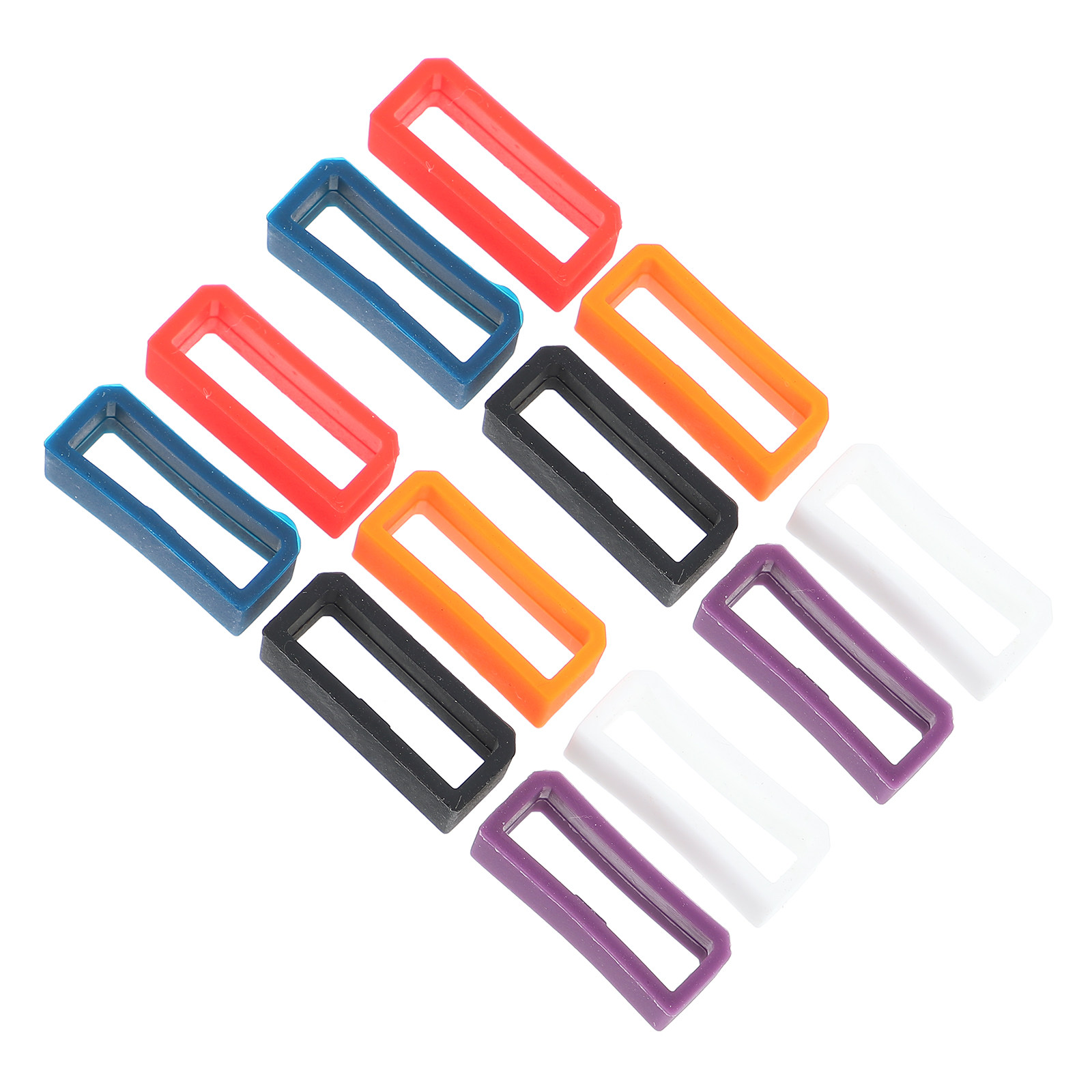 24Pcs Silicone Watchband Loop  - Watch Strap Replacement 评论和价格
