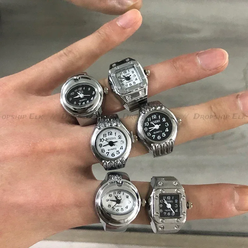 Hot Selling Finger Watch Ring  - Vintage Jewelry Watches Women 评论和价格