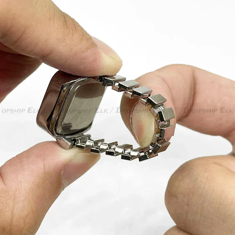 Hot Selling Finger Watch Ring  - Vintage Jewelry Watches Women 评论和价格
