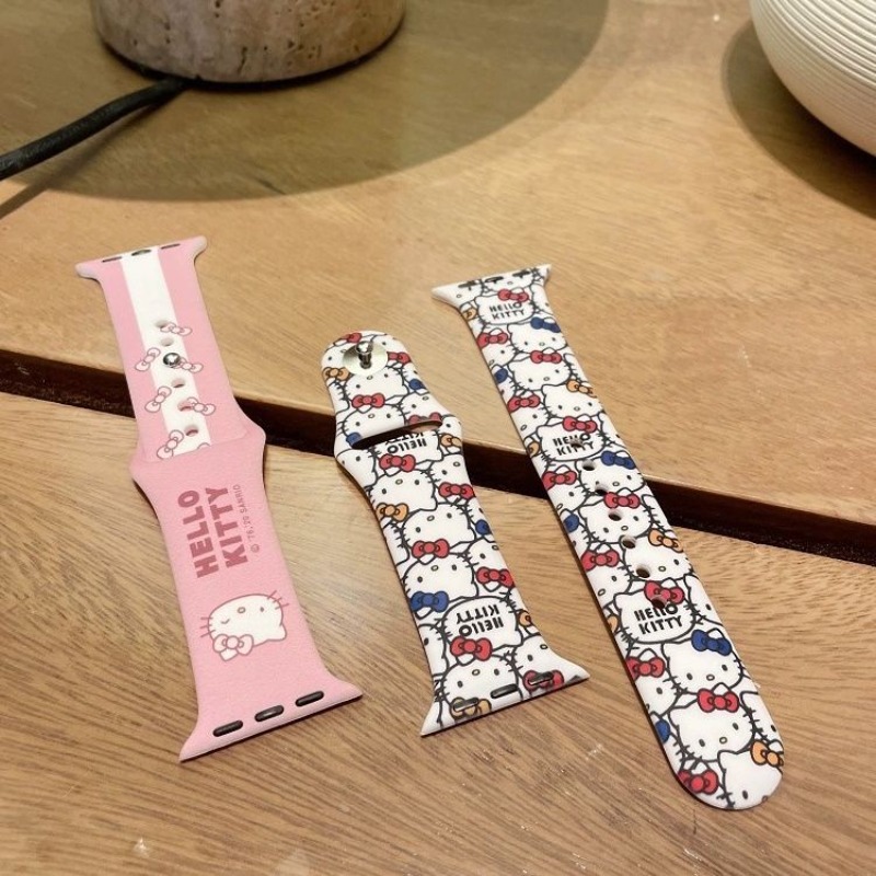 Anime Sanrio Cute Hello Kitty  - Watch Strap Replacement 评论和价格