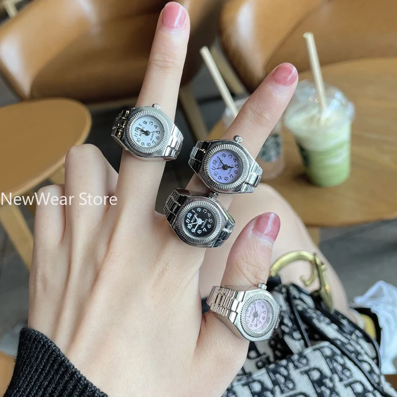 Vintage Punk Finger Watch Mini - Vintage Jewelry Watches Women 评论和价格