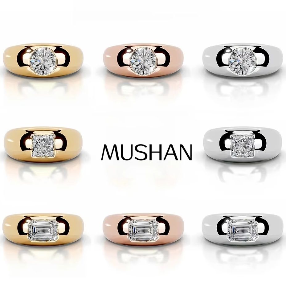 MUSHAN Bespoke Luxury Jewelry  - Moissanite Ring 评论和价格